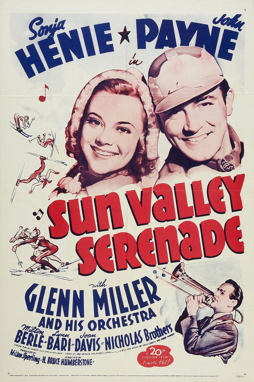 L'affiche du film Sun Valley Serenade
