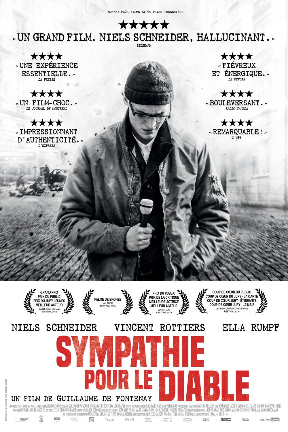 L'affiche du film Sympathie pour le diable