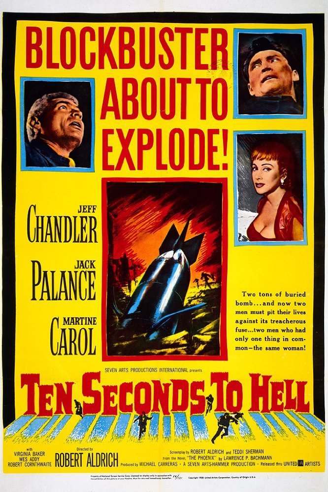 L'affiche du film Ten Seconds to Hell