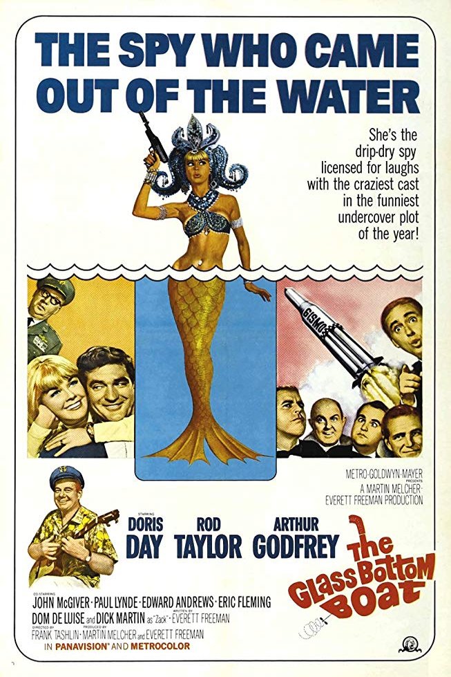L'affiche du film The Glass Bottom Boat