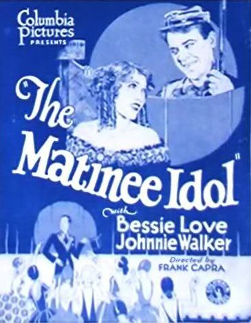 L'affiche du film The Matinee Idol