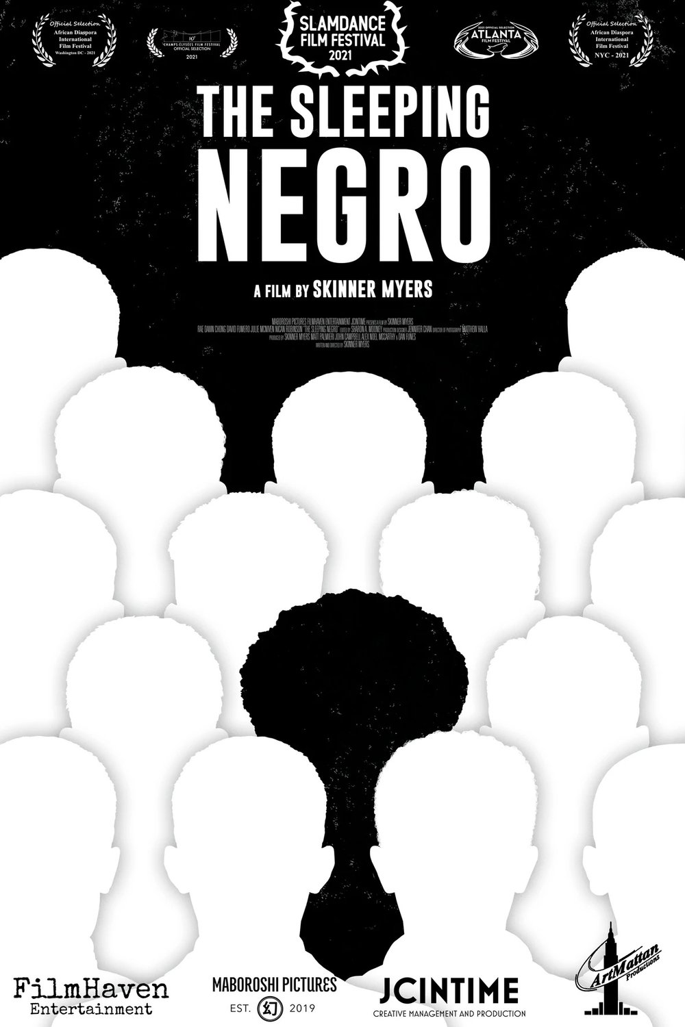 L'affiche du film The Sleeping Negro
