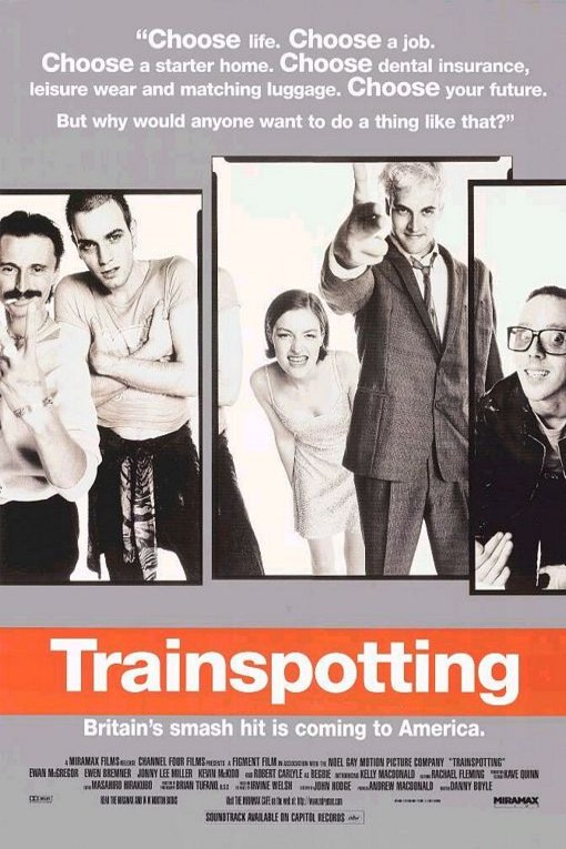 L'affiche du film Trainspotting