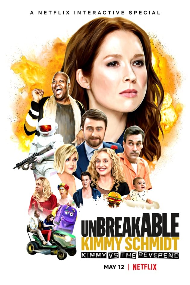 L'affiche du film Unbreakable Kimmy Schmidt: Kimmy vs the Reverend