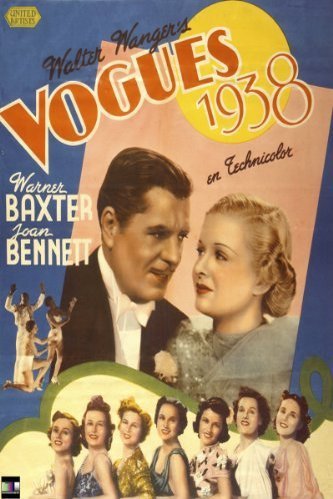 L'affiche du film Vogues of 1938