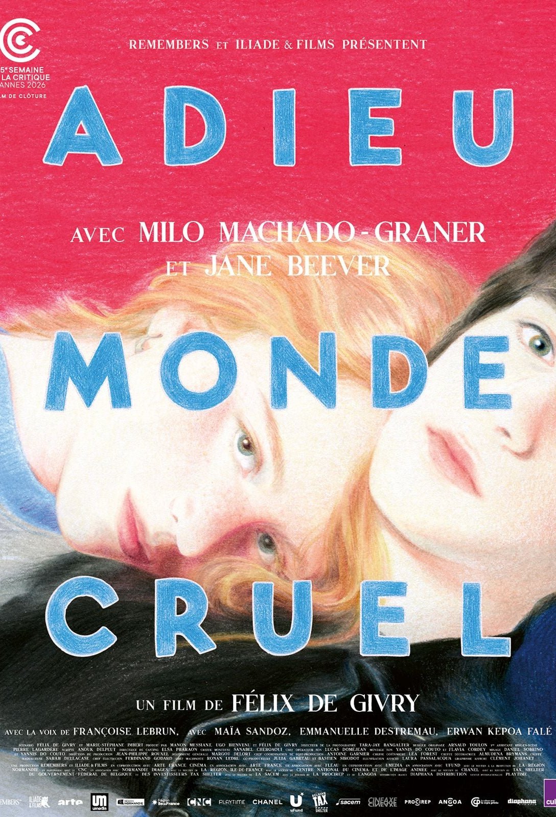 L'affiche du film Goodbye Cruel World [2026]
