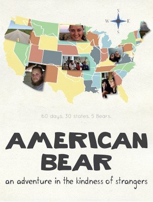 L'affiche du film American Bear: An Adventure in the Kindness of Strangers