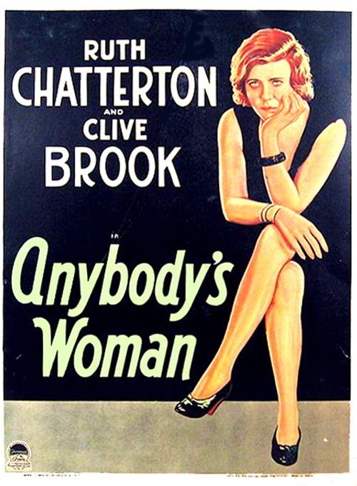 L'affiche du film Anybody's Woman
