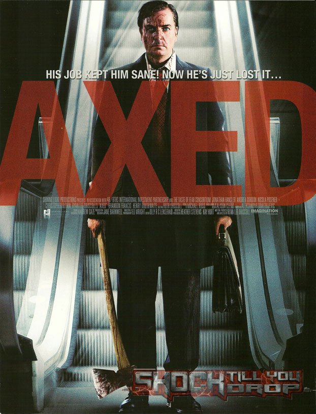 English poster of the movie Axed