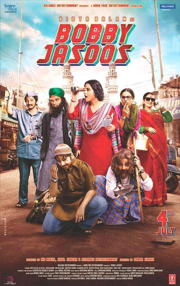 Urdu poster of the movie Bobby Jasoos
