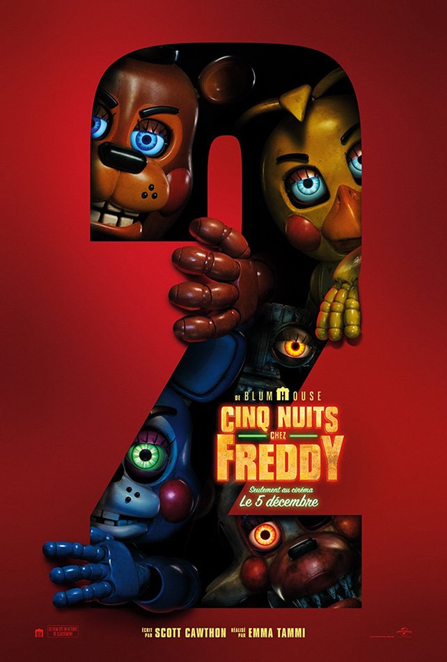 Poster of the movie Cinq nuits chez Freddy 2 [2025]