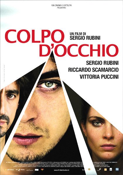 L'affiche originale du film Colpo d'occhio en italien