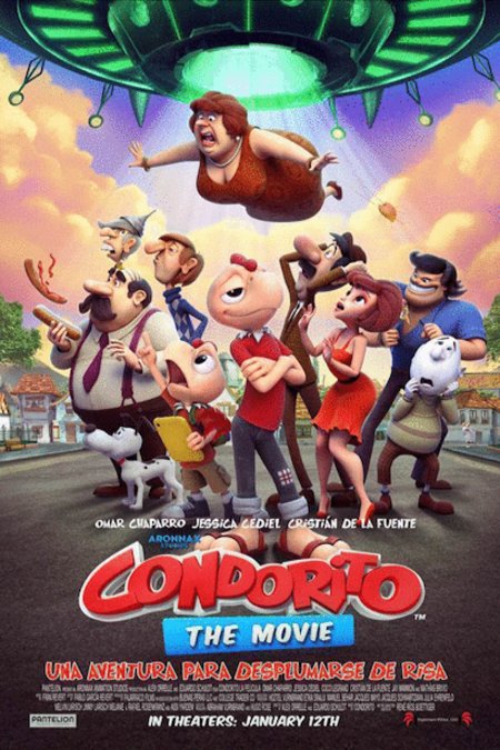 L'affiche du film Condorito: The Movie