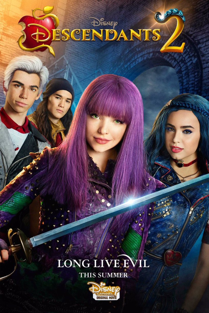 L'affiche du film Descendants 2