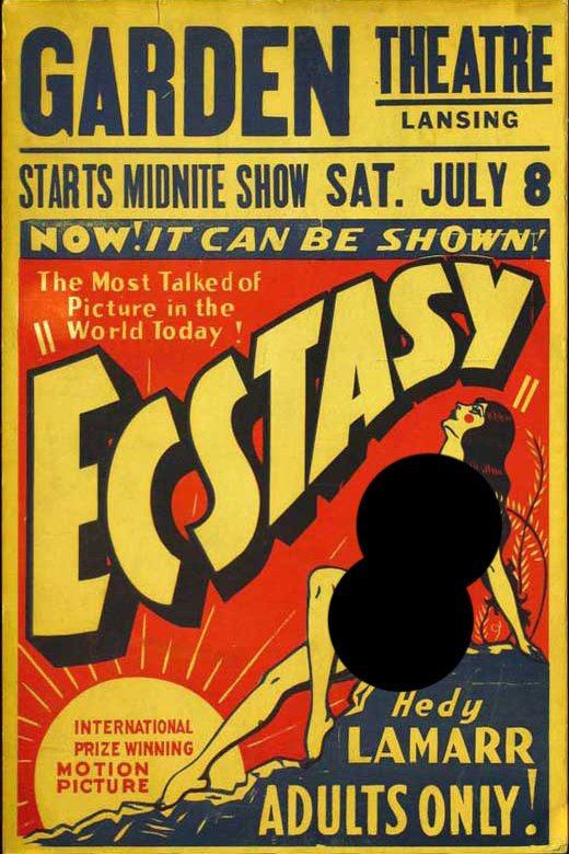L'affiche du film Ecstasy [1933]