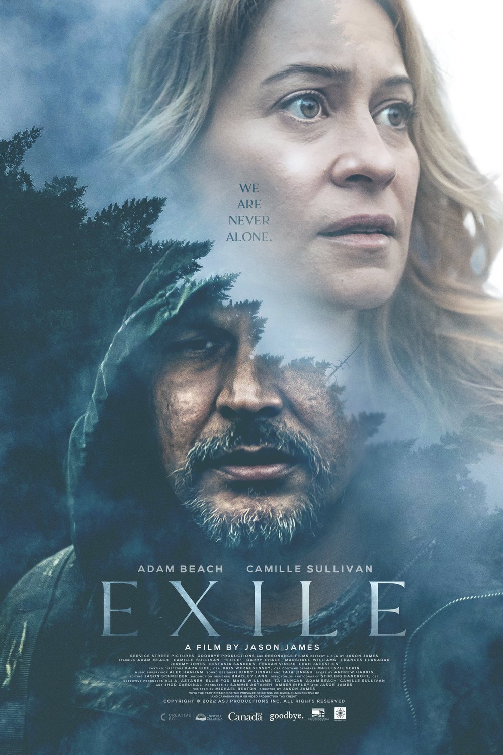 L'affiche du film Exile