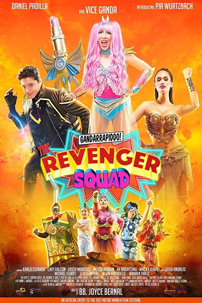 L'affiche du film Gandarrappido!: The Revenger Squad