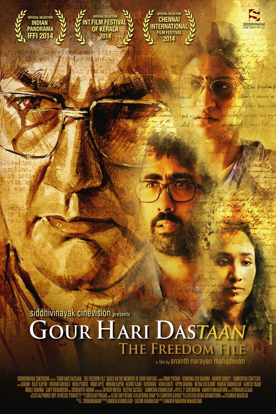 Hindi poster of the movie Gour Hari Dastaan: The Freedom File