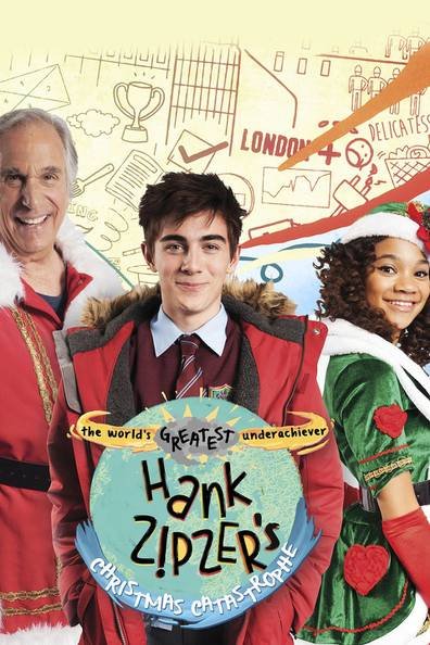 L'affiche du film Le Noël catastrophique de Hank Zipzer