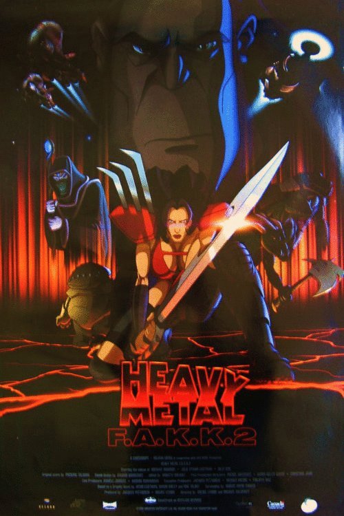 L'affiche du film Heavy Metal F.A.K.K. 2