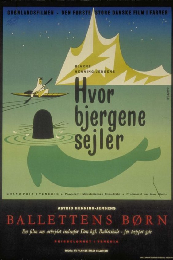 L'affiche du film Hvor bjergene sejler