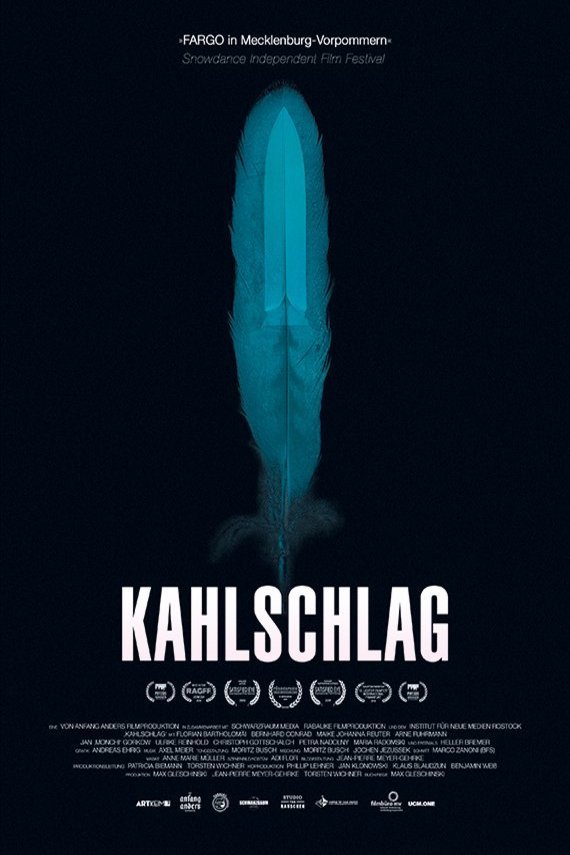 German poster of the movie Kahlschlag