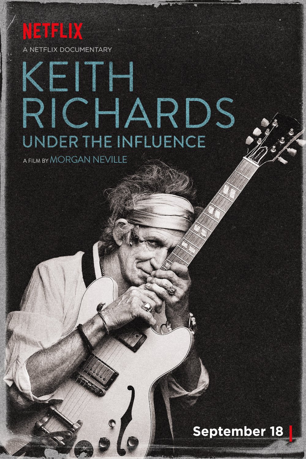 L'affiche du film Keith Richards: Under the Influence