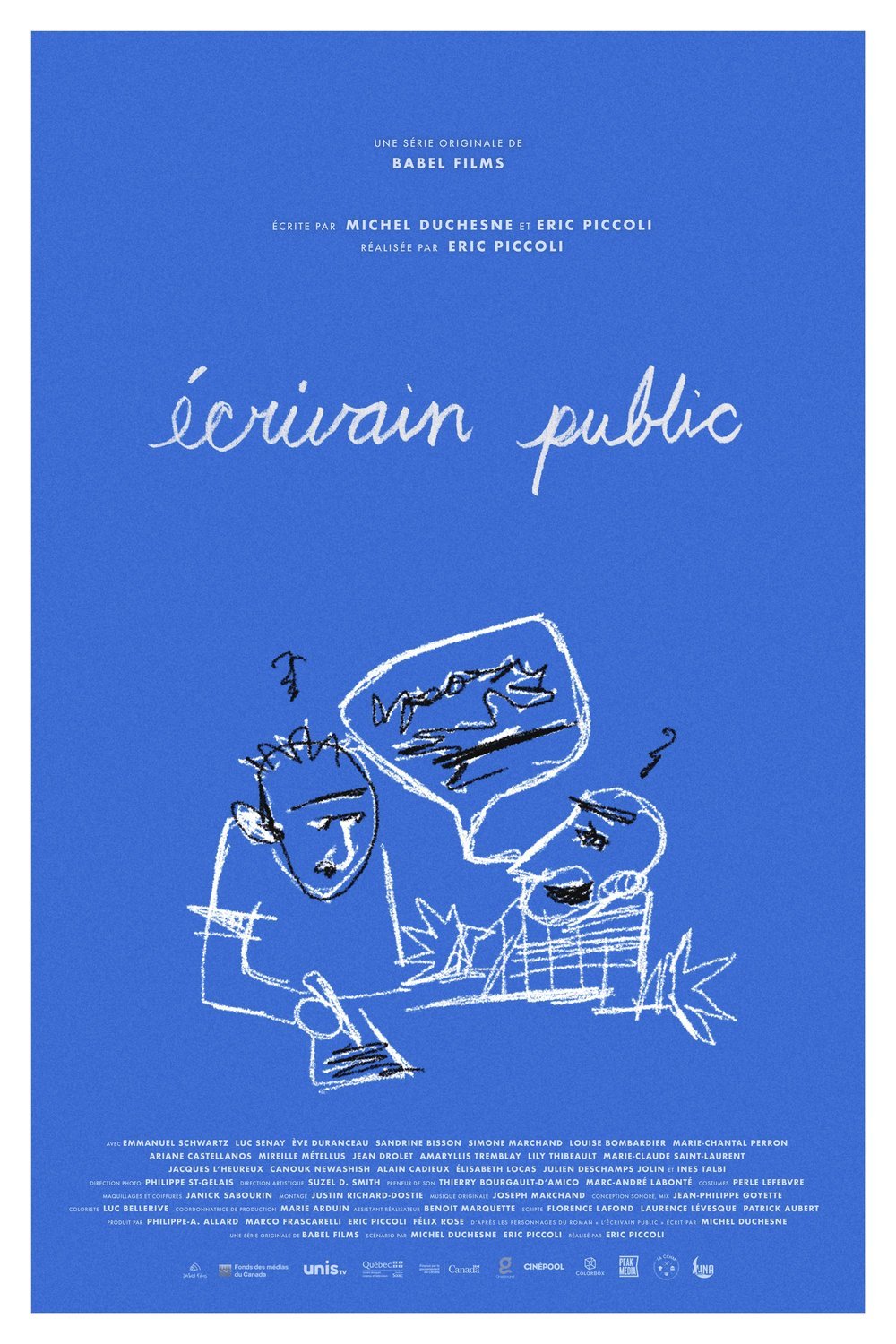 L'affiche du film L'écrivain public