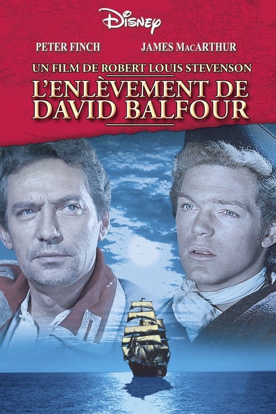 L'affiche du film L'Enlèvement de David Balfour [1960]