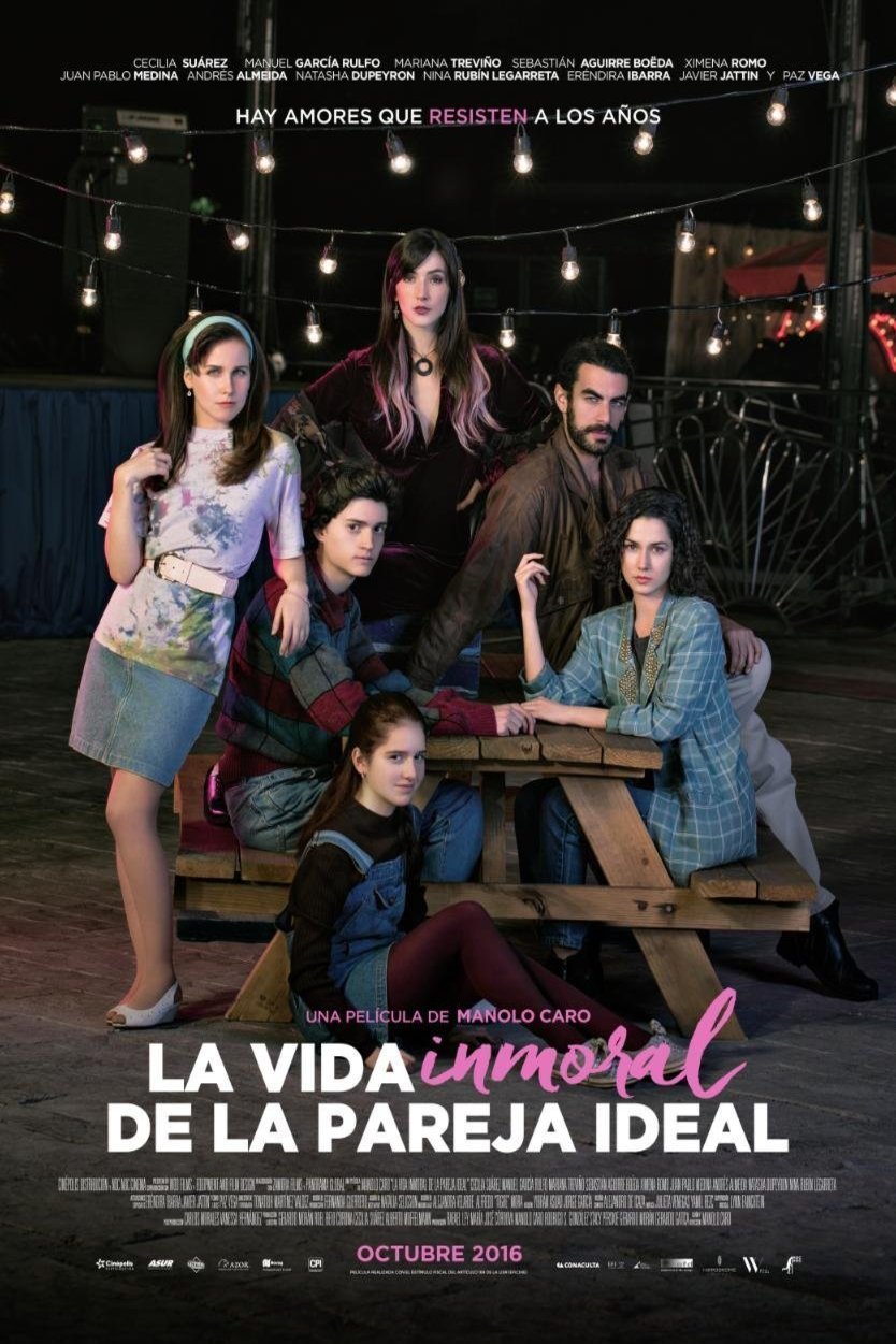 L'affiche originale du film La Vida inmoral de la pareja ideal en espagnol