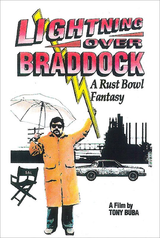 L'affiche du film Lightning Over Braddock: A Rustbowl Fantasy [1988]