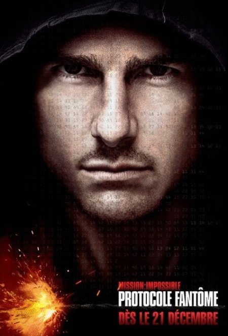 L'affiche du film Mission: Impossible: Protocole fantôme