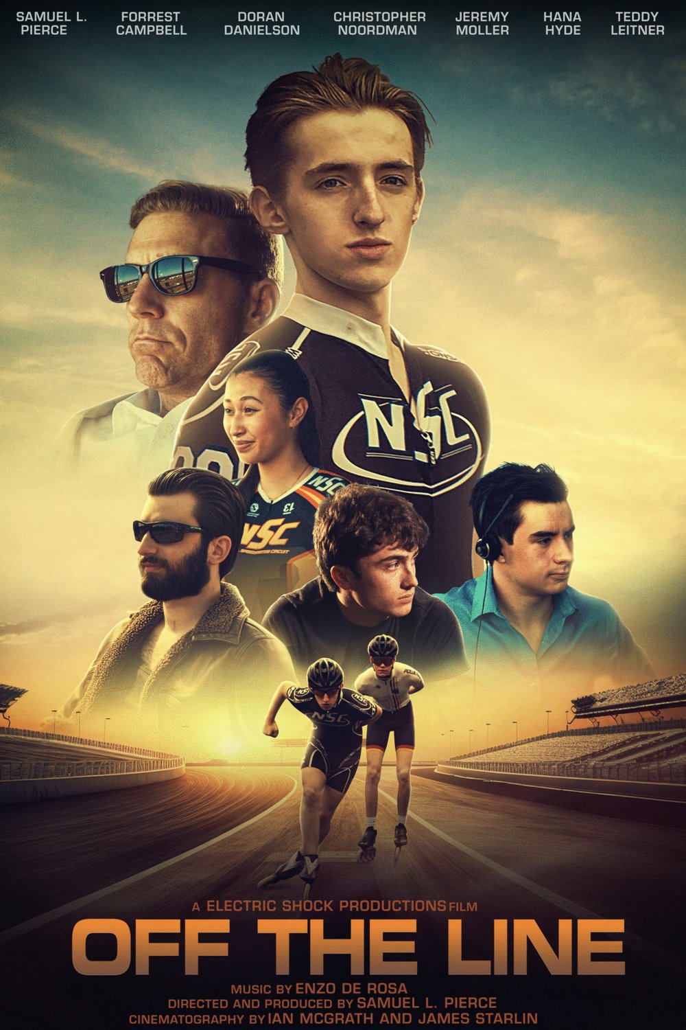 Poster of the movie Off the Line [2024]