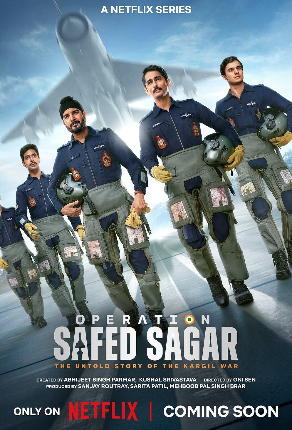 Poster of the movie Operation Safed Sagar: The Highest Air Force Mission [2026]