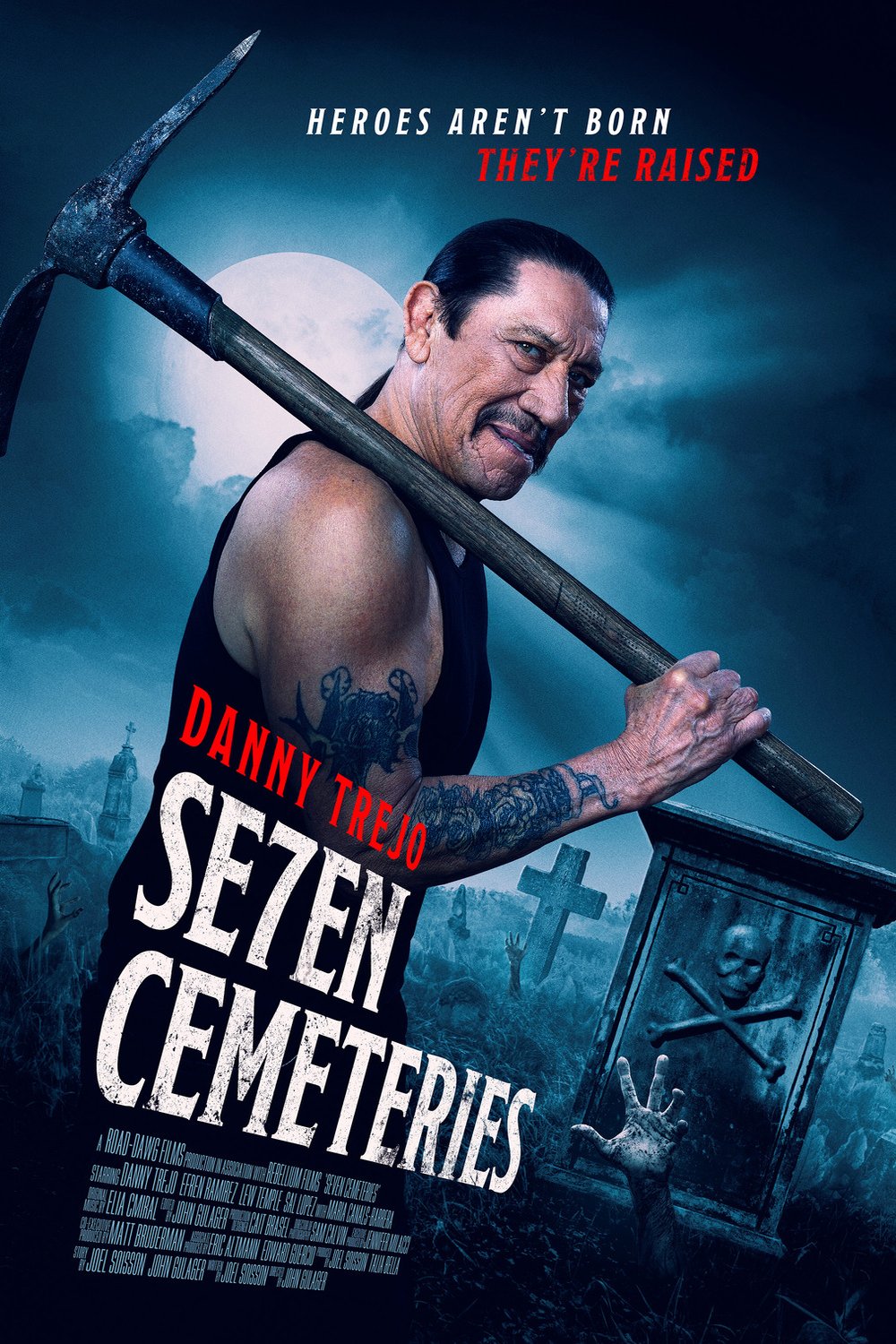 L'affiche du film Seven Cemeteries