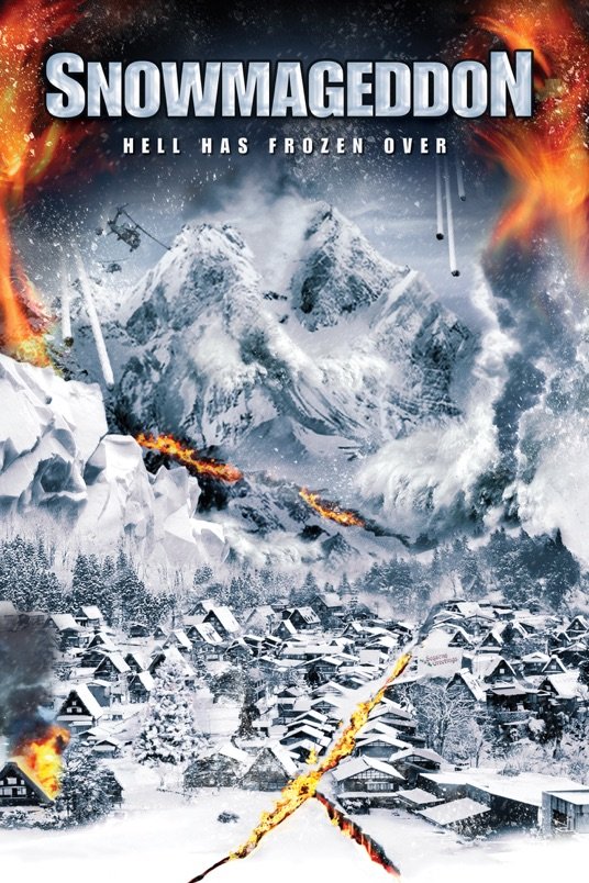L'affiche du film Snowmageddon