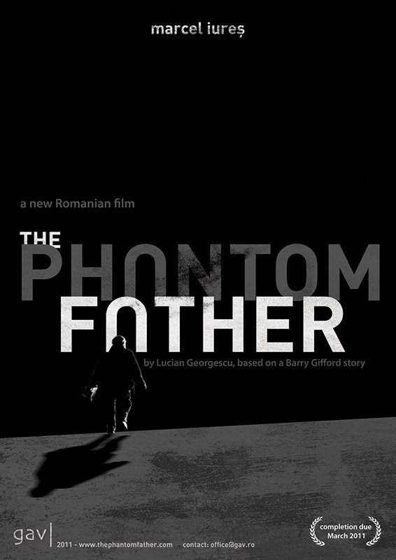 L'affiche originale du film The Phantom Father en Roumain