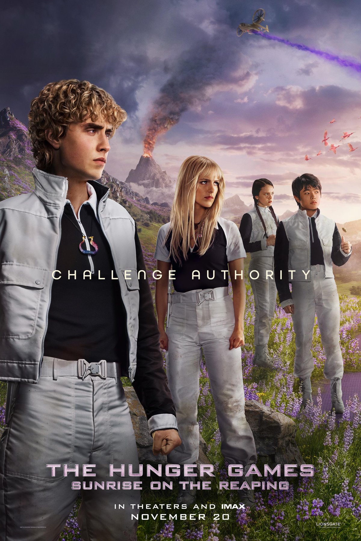 L'affiche du film Hunger Games: Lever de soleil sur la moisson [2026]
