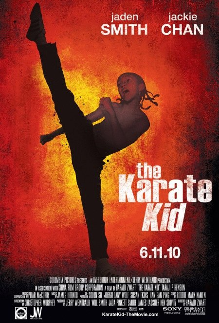 L'affiche du film The Karate Kid