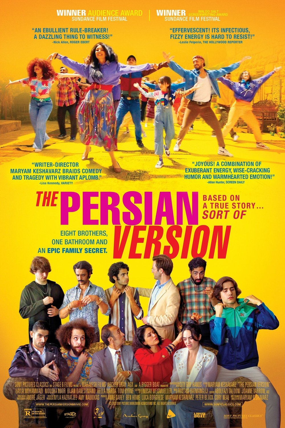 L'affiche du film The Persian Version [2023]