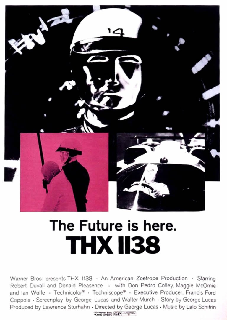 Poster of the movie THX 1138