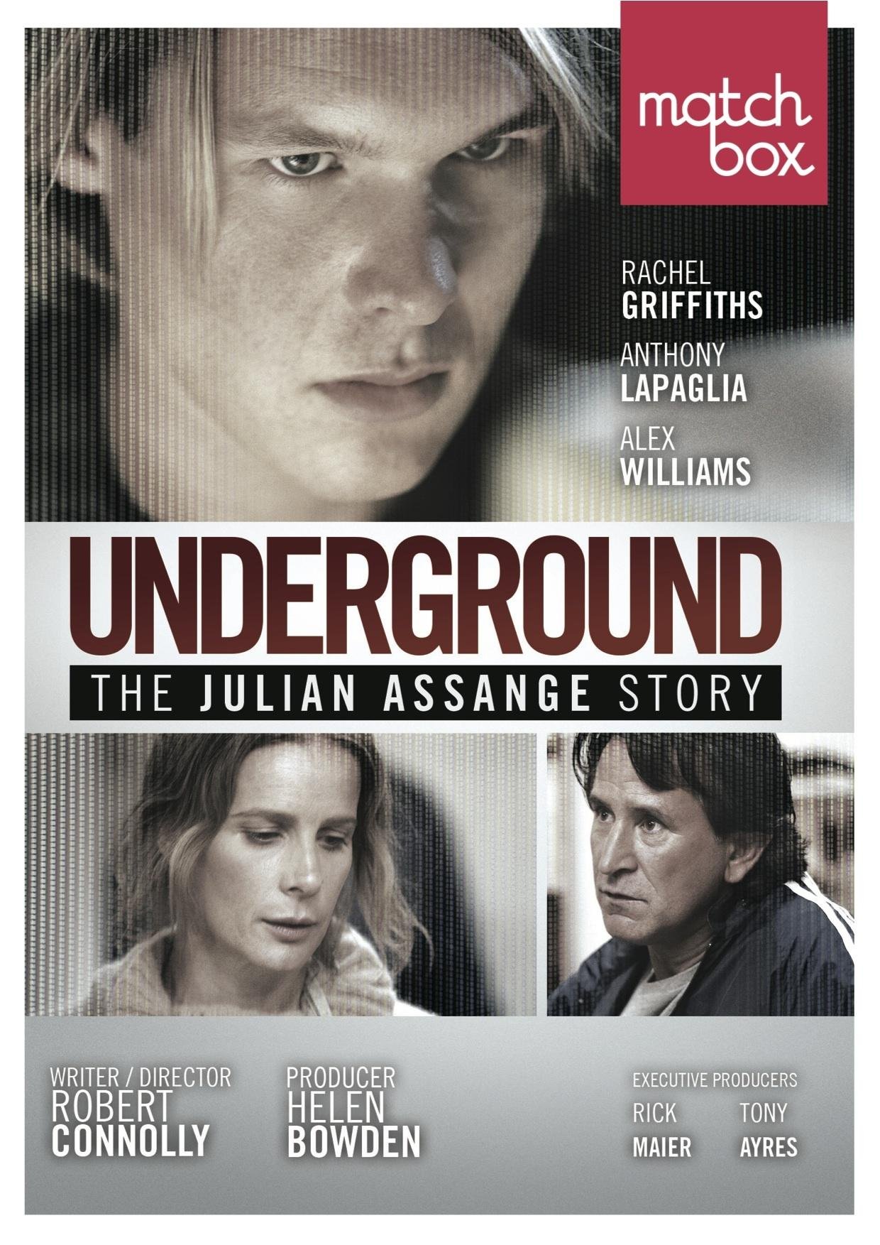 L'affiche du film Underground: The Julian Assange Story