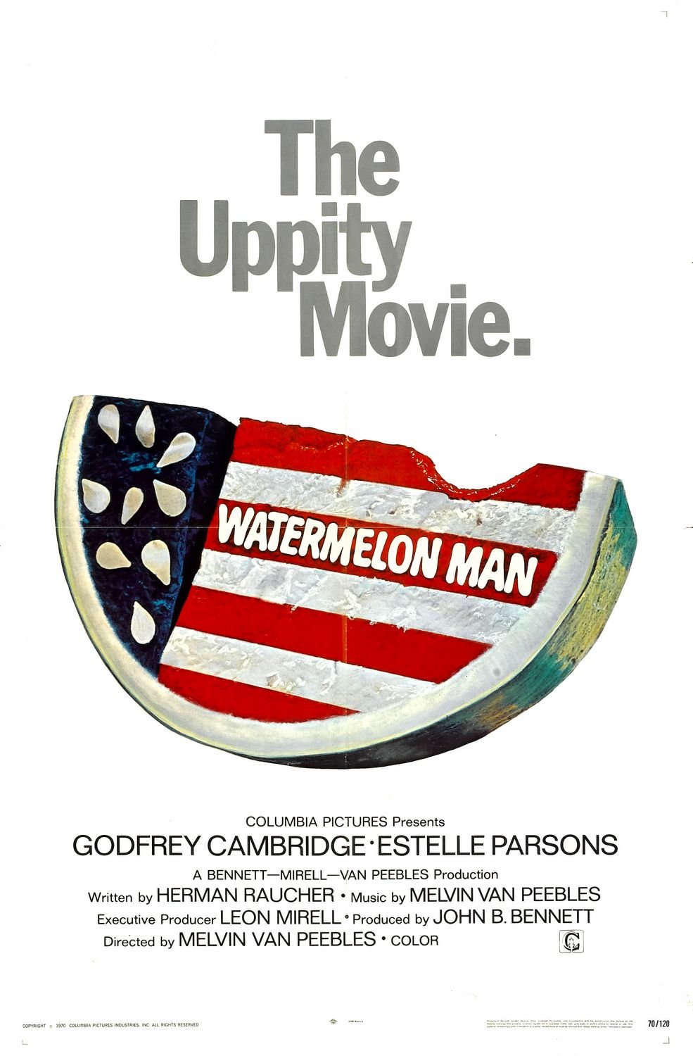 L'affiche du film Watermelon Man
