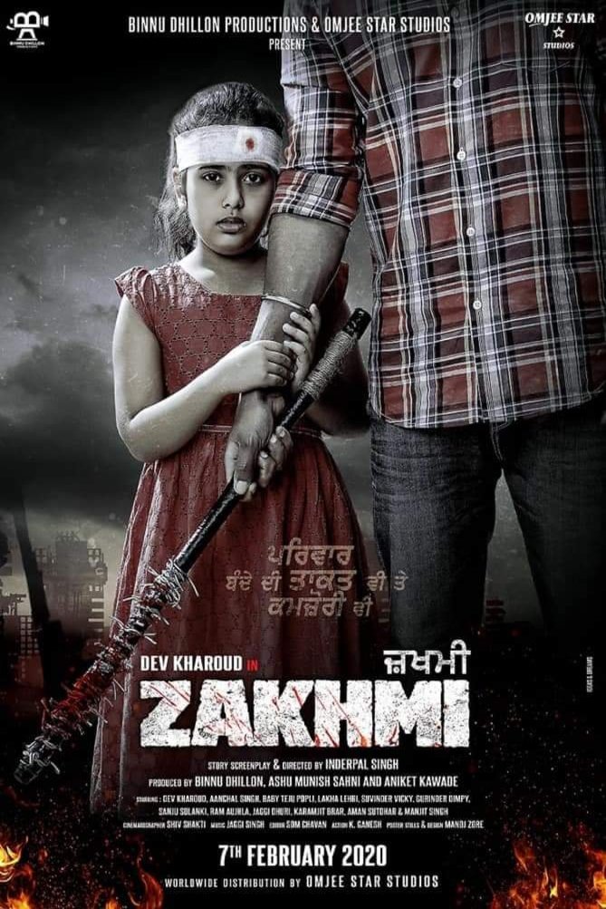 L'affiche du film Zakhmi
