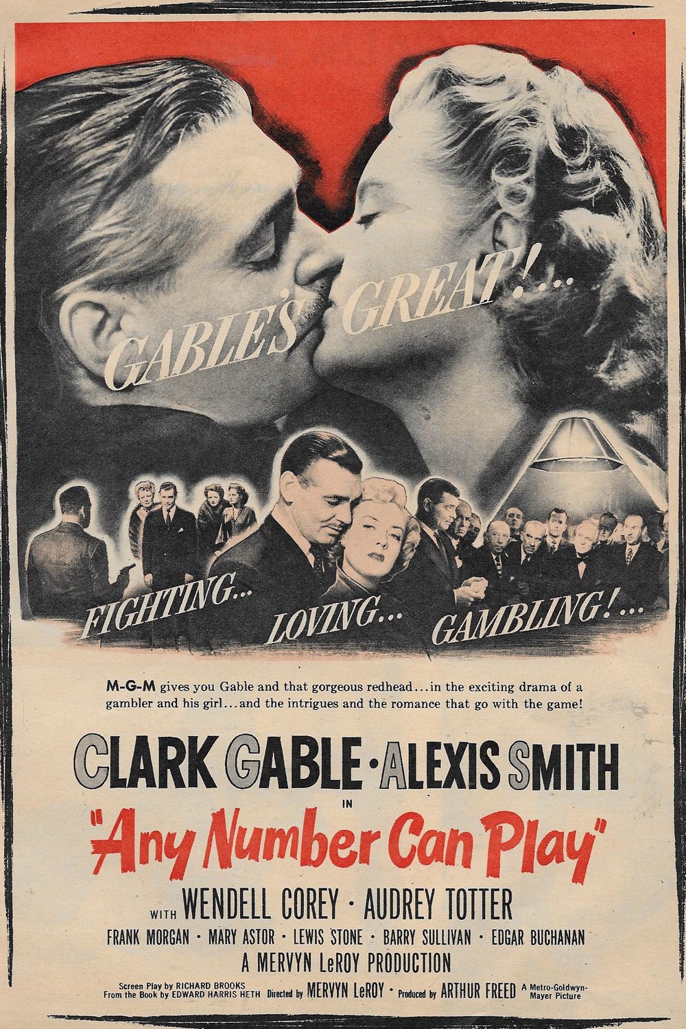 L'affiche du film Any Number Can Play