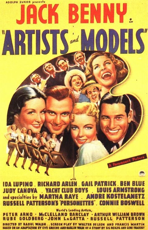 L'affiche du film Artists & Models