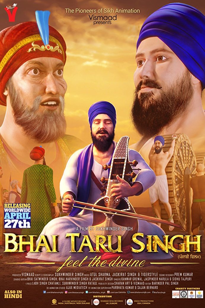 Tamil poster of the movie Bhai Taru Singh