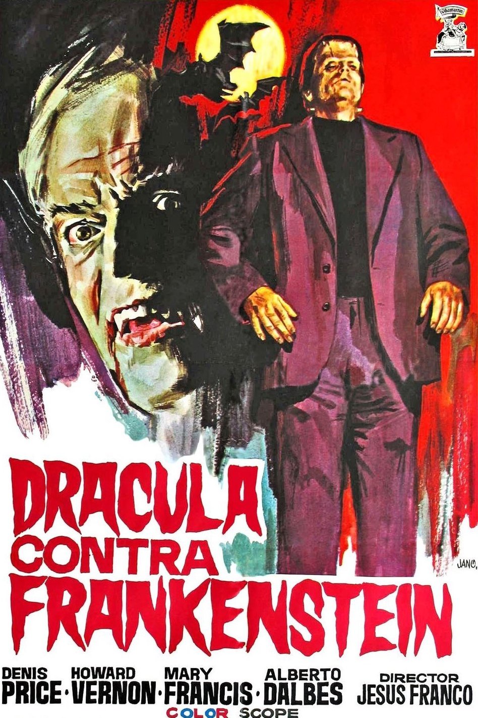 Poster of the movie Drácula contra Frankenstein [1972]