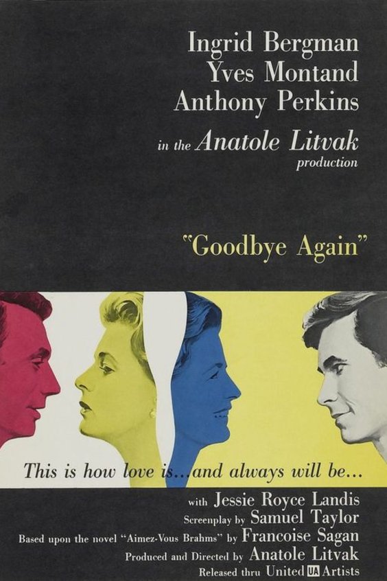 L'affiche du film Goodbye Again
