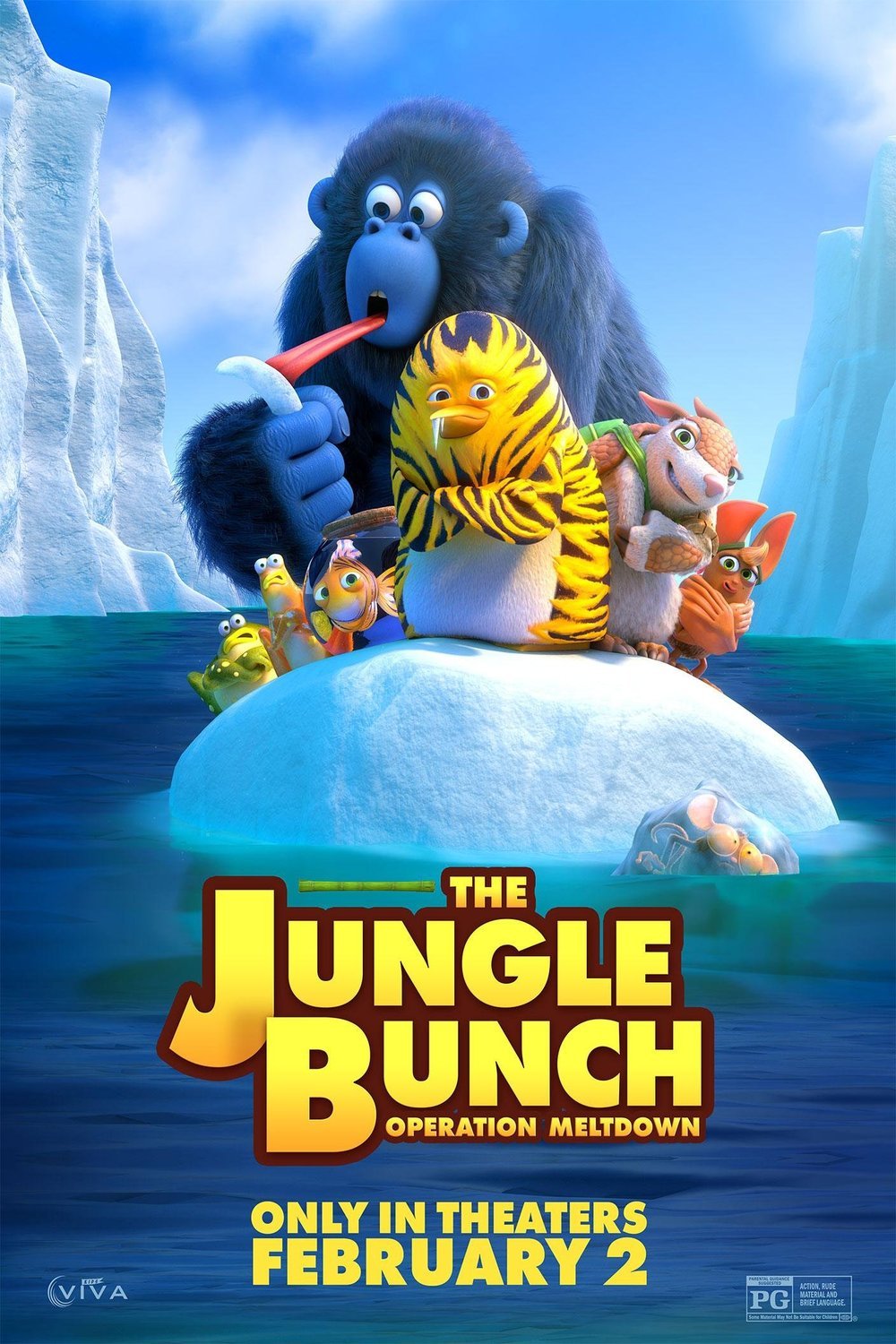 Poster of the movie The Jungle Bunch: Operation Meltdown [2024]
